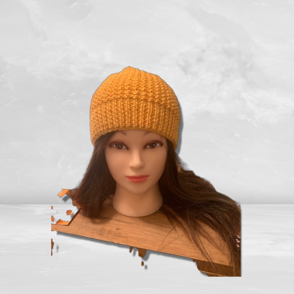 Ladies hand knit beanie